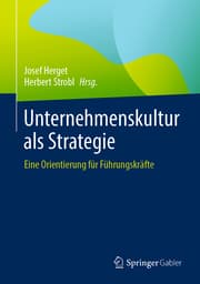 Cover von Unternehmenskultur als Strategie