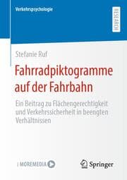 Cover von Fahrradpiktogramme auf der Fahrbahn