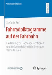 Cover von Fahrradpiktogramme auf der Fahrbahn