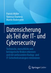 Cover von Datensicherung als Teil der IT- und Cybersecurity