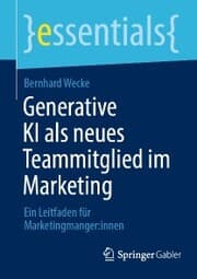 Cover von Generative KI als neues Teammitglied im Marketing