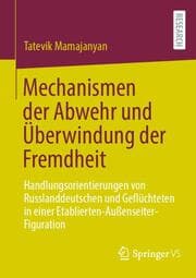 Cover von Mechanismen der Abwehr und Überwindung der Fremdheit