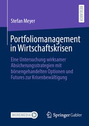 Cover von Portfoliomanagement in Wirtschaftskrisen