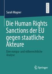 Cover von Die Human Rights Sanctions der EU gegen staatliche Akteure