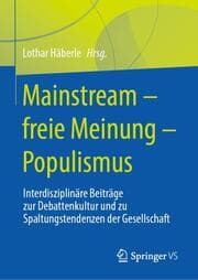 Cover von Mainstream - freie Meinung - Populismus