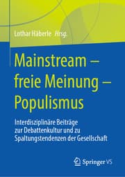 Cover von Mainstream - freie Meinung - Populismus