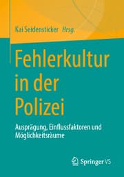 Cover von Fehlerkultur in der Polizei
