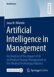 Cover von Artificial Intelligence in Management