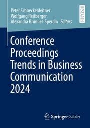 Cover von Conference Proceedings Trends in Business Communication 2024