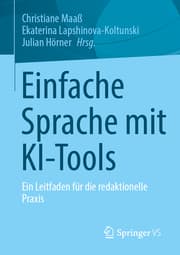 Cover von Einfache Sprache mit KI-Tools