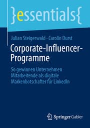 Cover von Corporate-Influencer-Programme