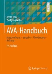Cover von AVA-Handbuch