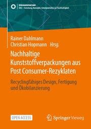 Cover von Nachhaltige Kunststoffverpackungen aus Post Consumer-Rezyklaten