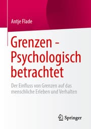 Cover von Grenzen - Psychologisch betrachtet