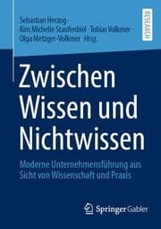 Cover von Zwischen Wissen und Nichtwissen
