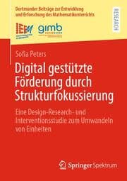 Cover von Digital gestützte Förderung durch Strukturfokussierung