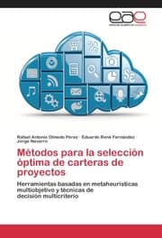 Cover von Métodos para la selección óptima de carteras de proyectos