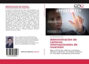 Cover von Administración de carteras internacionales de inversión