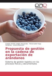 Cover von Propuesta de gestión en la cadena de exportación de arándanos