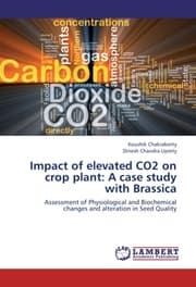Cover von Impact of elevated CO2 on crop plant: A case study with Brassica