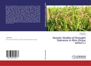 Cover von Genetic Studies of Drought Tolerance in Rice (Oryza sativa L.)