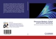Cover von Discourse Markers: Cotext and Context Sensitivity