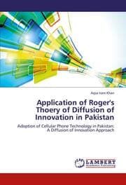 Cover von Application of Roger's Thoery of Diffusion of Innovation in Pakistan