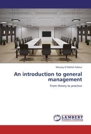 Cover von An introduction to general management