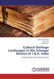 Cover von Cultural Heritage Landscapes in the Srinagar District of J & K, India