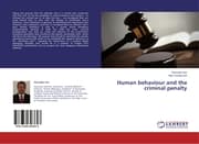 Cover von Human behaviour and the criminal penalty