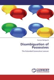 Cover von Disambiguation of Possessives