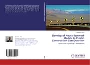 Cover von Develop of Neural Network Models to Predict Construction Cost/Duration