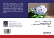 Cover von Genetic variability and improvement in Catharanthus roseus (L.) G.Don