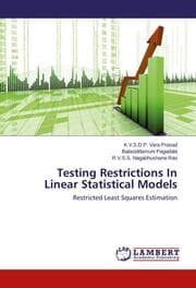 Cover von Testing Restrictions In Linear Statistical Models