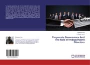 Cover von Corporate Governance And The Role of Independent Directors