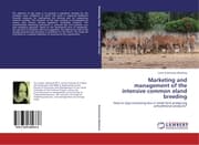 Cover von Marketing and management of the intensive common eland breeding