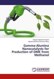 Cover von Gamma-Alumina Nanocatalysts for Production of DME from Methanol