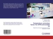 Cover von Temperature correction factor for DTPA-extractable Zn