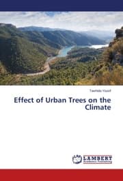 Cover von Effect of Urban Trees on the Climate