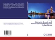 Cover von Economic Growth and Human Development across Indian States