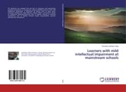 Cover von Learners with mild intellectual impairment at mainstream schools