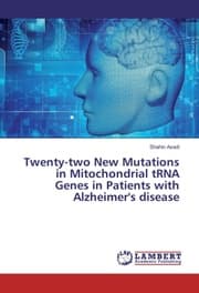 Cover von Twenty-two New Mutations in Mitochondrial tRNA Genes in Patients with Alzheimer's disease