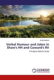 Cover von Verbal Humour and Jokes in Shaw's HH and Coward's RV