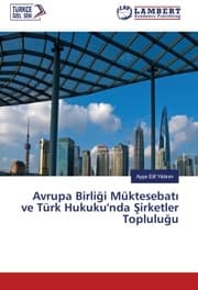 Cover von Avrupa Birligi Müktesebati ve Türk Hukuku'nda Sirketler Toplulugu