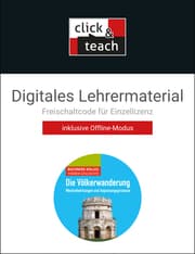 Cover von Völkerwanderung click & teach Box