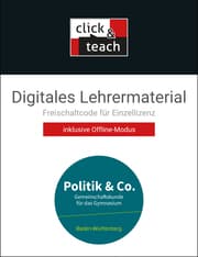 Cover von Politik & Co. BW click & teach Box