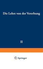 Cover von Die Lehre von der Vererbung