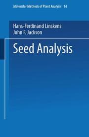 Cover von Seed Analysis