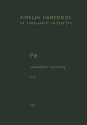 Cover von Fe Organoiron Compounds Part B13