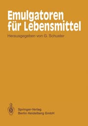 Cover von Emulgatoren für Lebensmittel